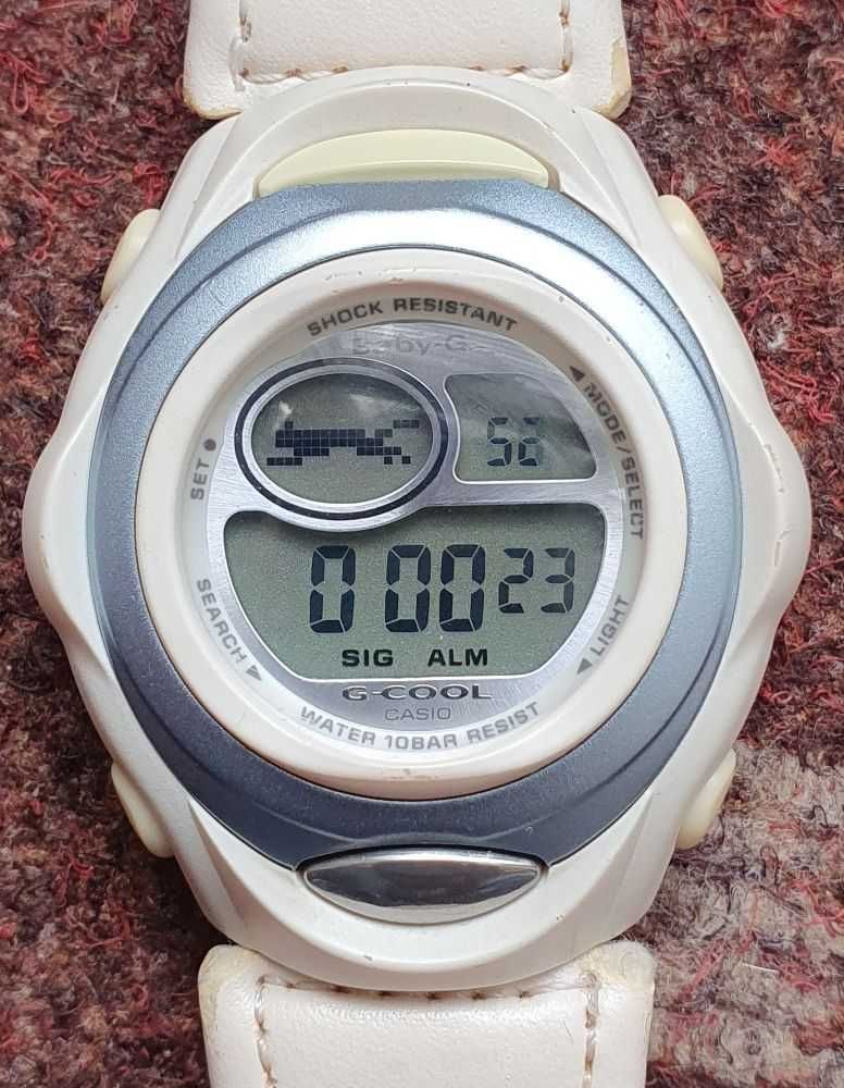 zegarek Casio BGC-100 Baby-G G-Cool animacje graficzne