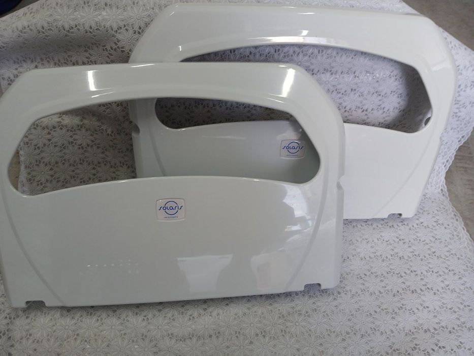 Диспансер тримач для туалетних накладок  білі