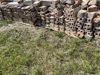 Cegła dziurawka, pełna, cegły, pustaki pustak ceramiczny z odzysku.