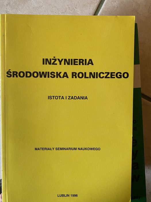 inzynieria srodowiska rolniczego. Istota zadania