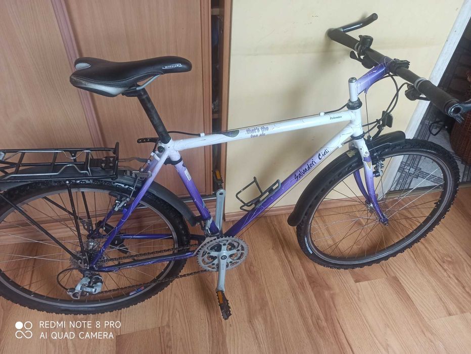 MTB Salvadori Swiss Osprzęt Shimano Exage koła Chinook USA rama Tange.