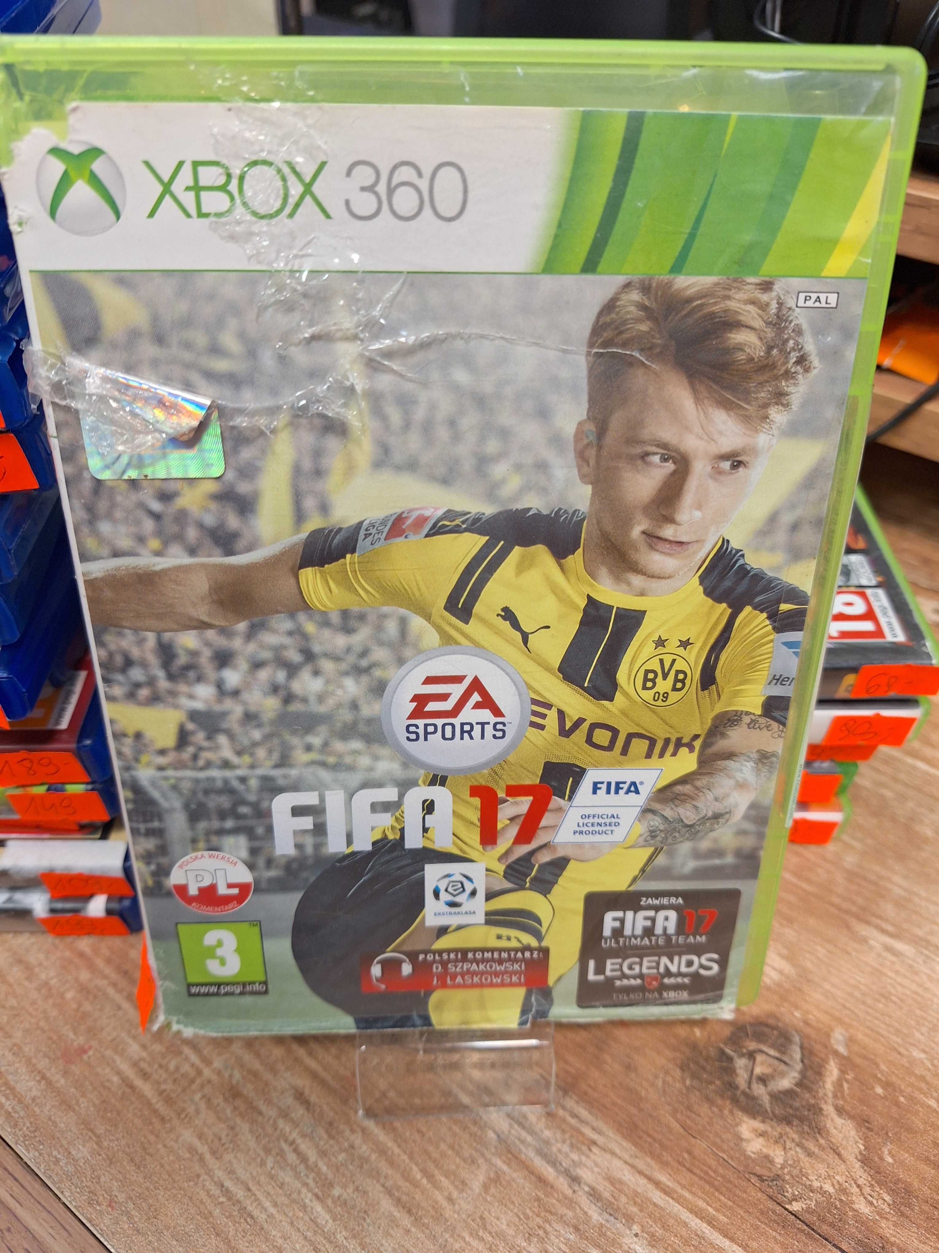 FIFA 17 XBOX 360 Sklep Wysyłka Wymiana