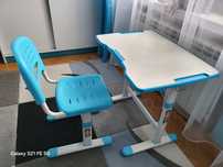 Biurko i krzeslo dziecięce fun desk regulowane