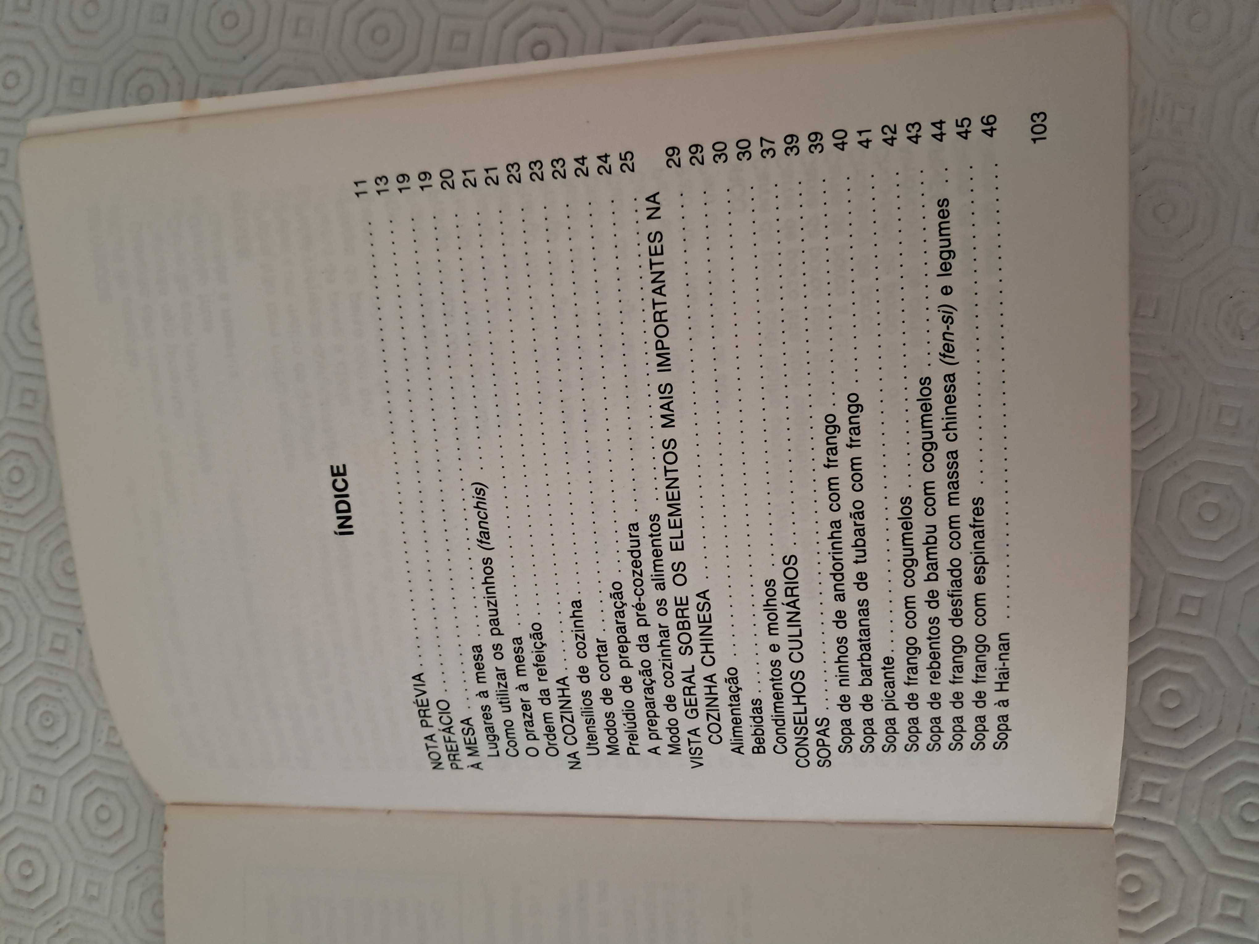 Livro "Cozinha Chinesa" de Li Ching