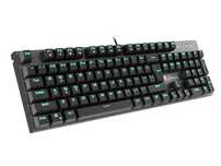 Świetna wygodna klawiatura mechaniczna Genesis Thor 300 blue switches