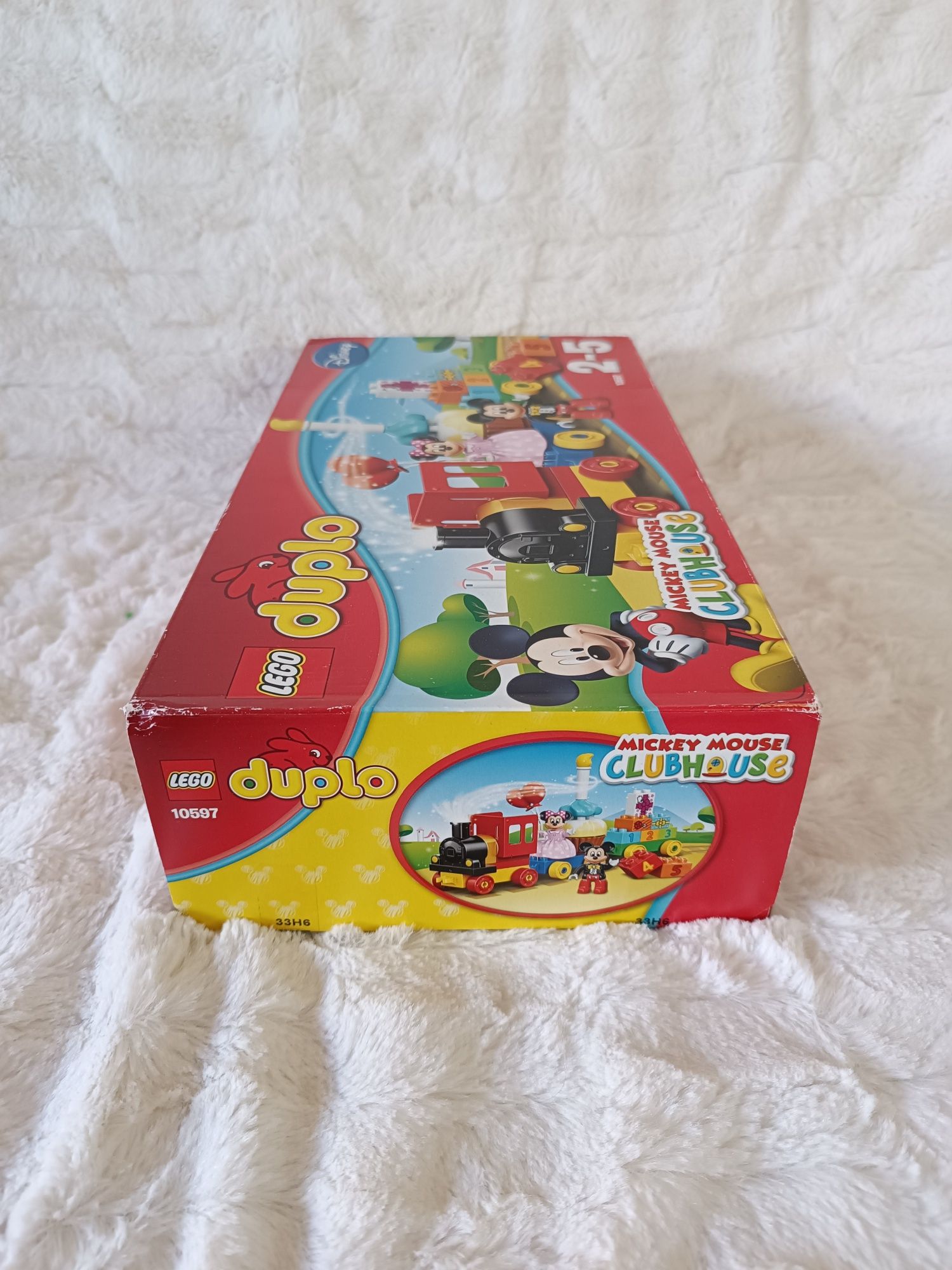 Nowe klocki LEGO Duplo 10597 Disney Myszka Miki Minnie urodziny pociąg