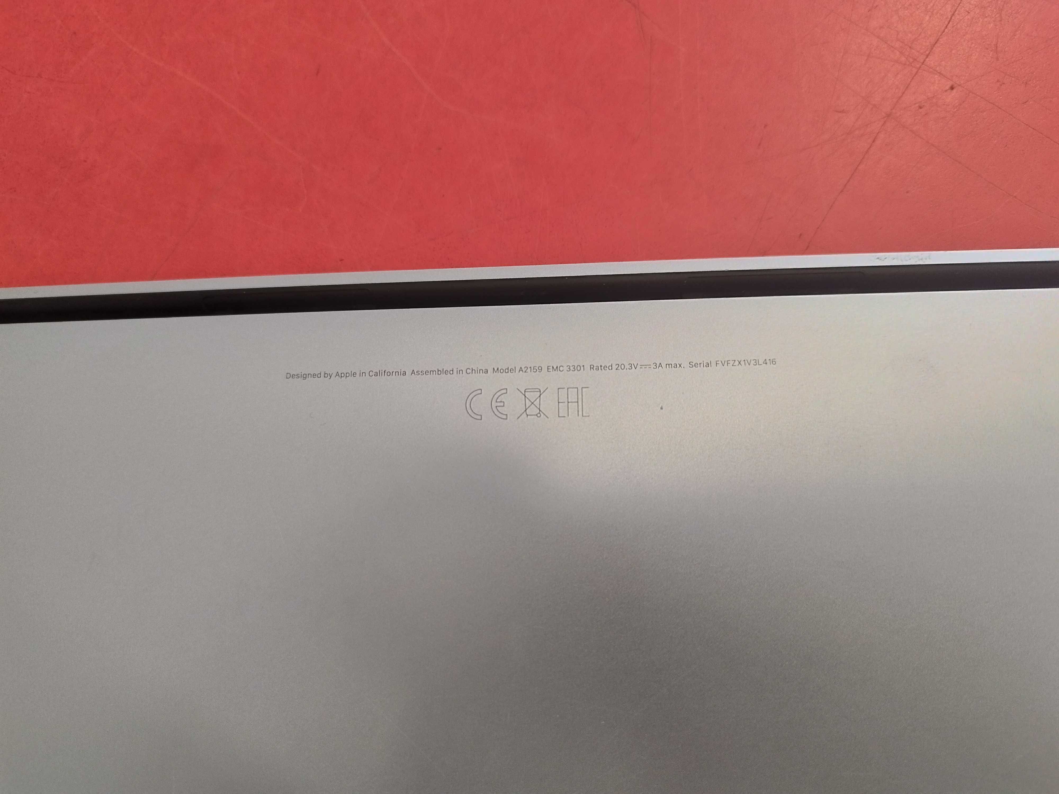 Laptop Apple MacBook Pro A2159 13,3 " Intel Core i5 16 GB / 256 GB