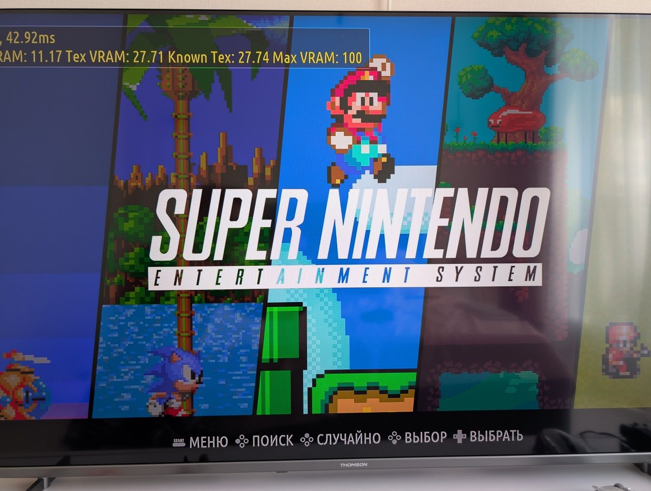 Ретро консоль в стиле Sega Mega Drive / эмулятор Raspberry PI 3b+