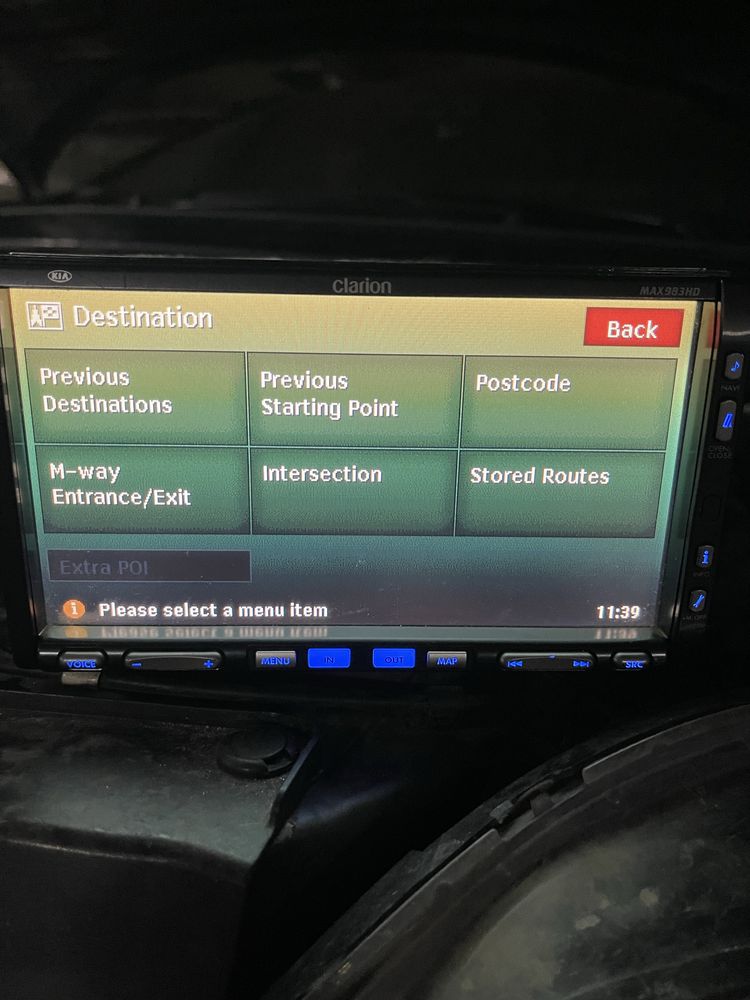 Автомагнітола Clarion 983 HD kia