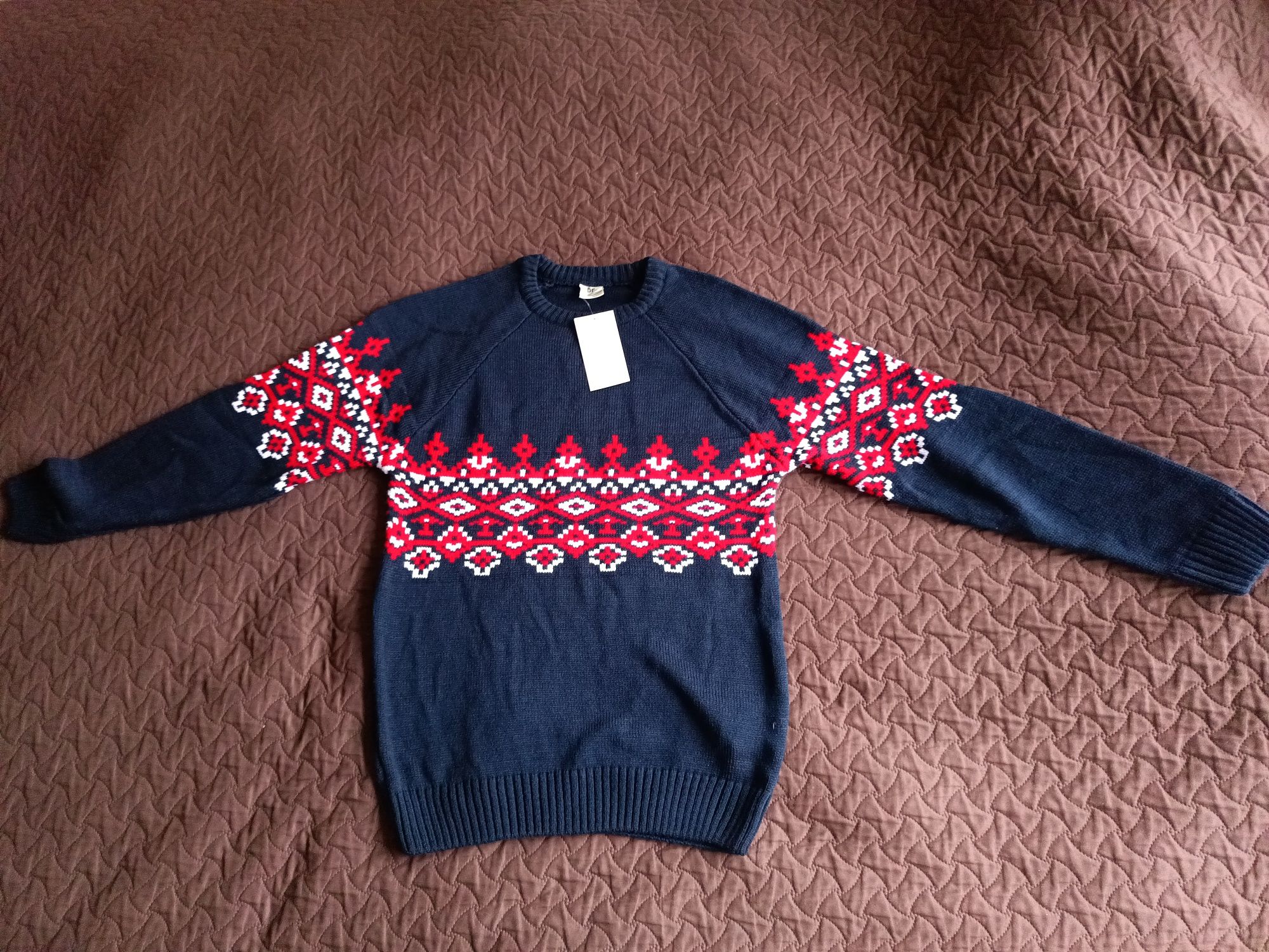 Чоловічий светр новий на подарунок/мужской свитер новый