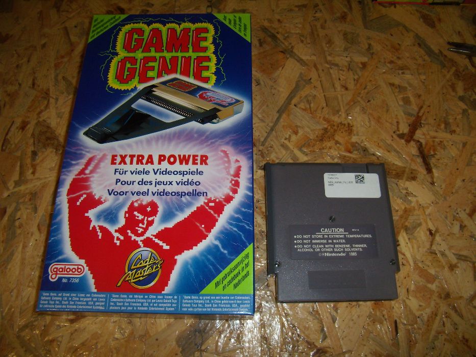 Game Genie Nintendo NES - NOVO - portes grátis