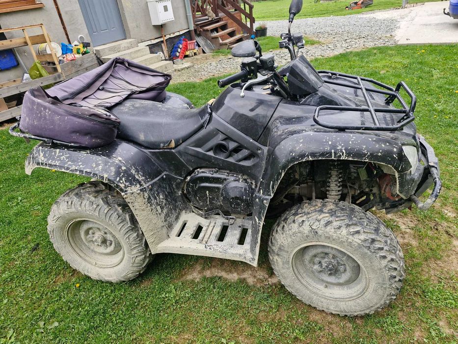 Kymco 400 4x4 lub zamiana na audi a6c6 w benzynie.