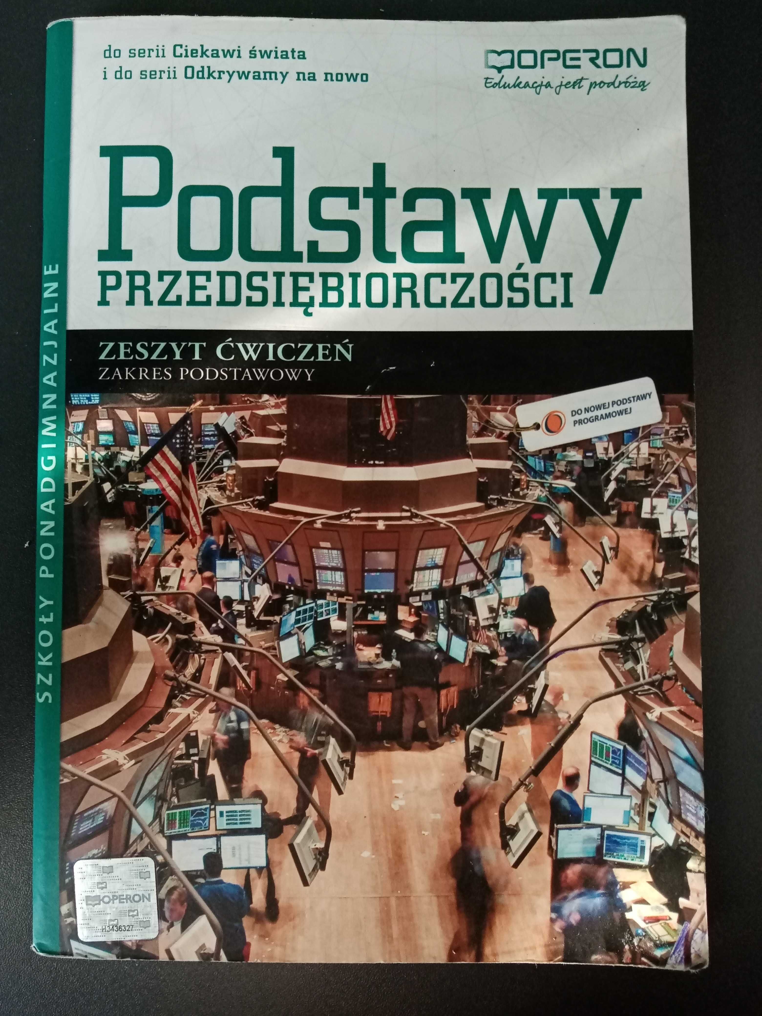 Podstawy przedsiębiorczości - zeszyt ćwiczeń - zakres podstawowy