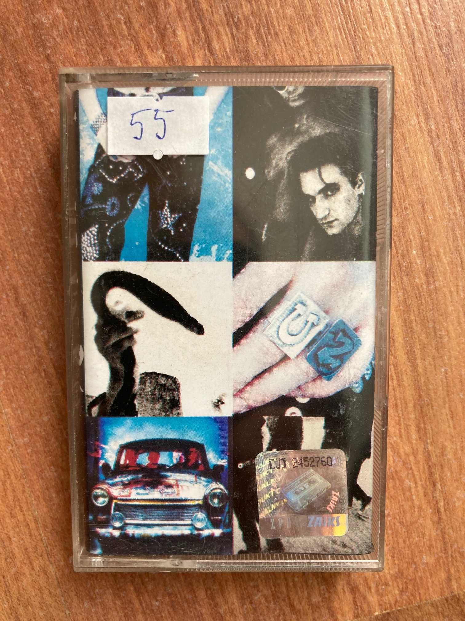 U2 - Achtung baby kaseta magnetofonowa