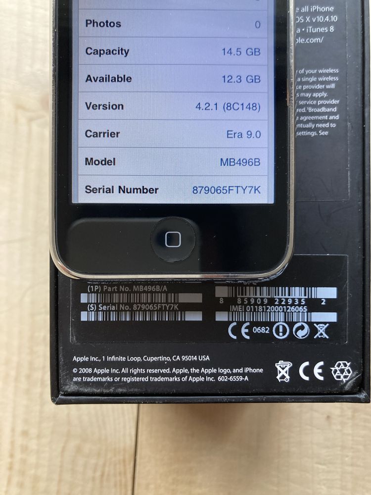 Kolekcjonerski iPhone 3G