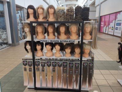 Peruka naturalna damska