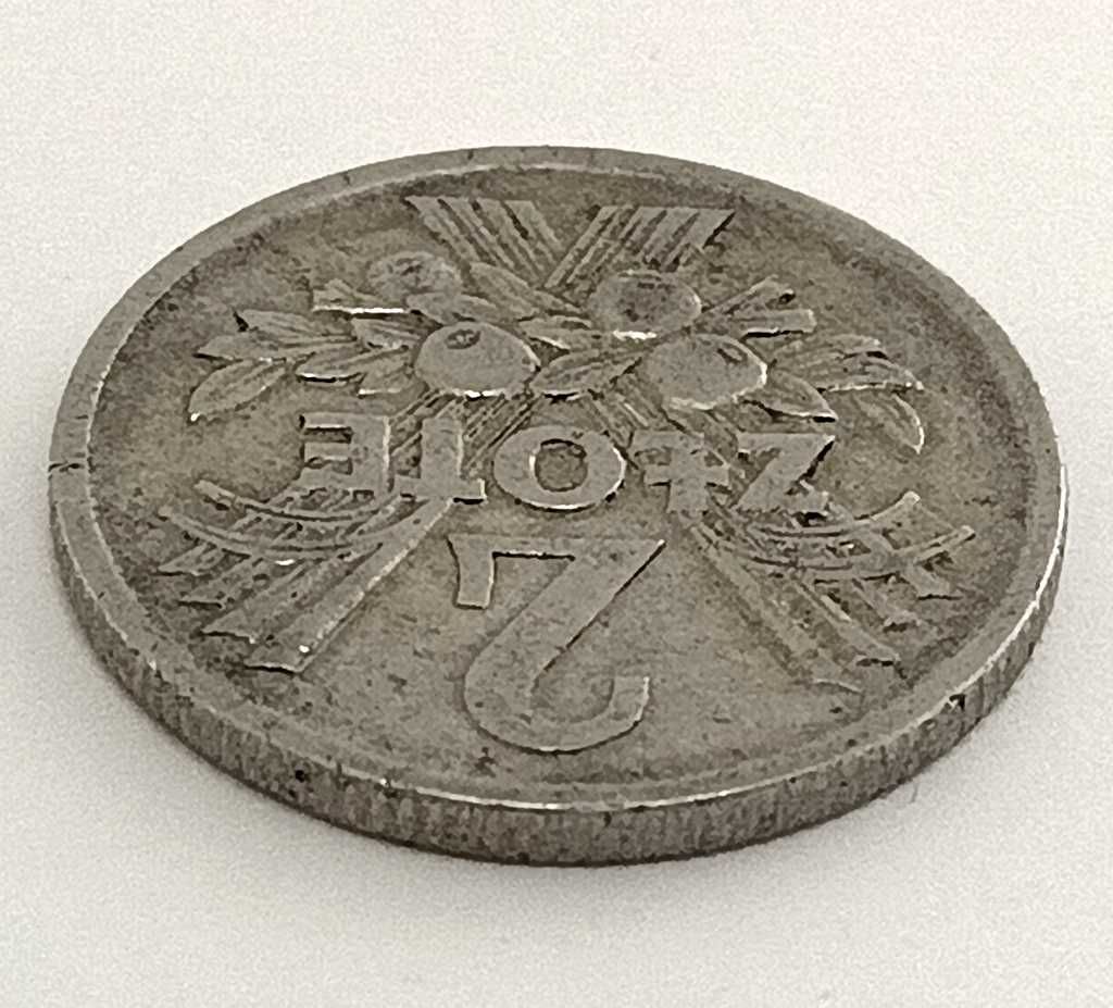 moneta kolekcjonerska 2 ZŁOTE - 1973 rok