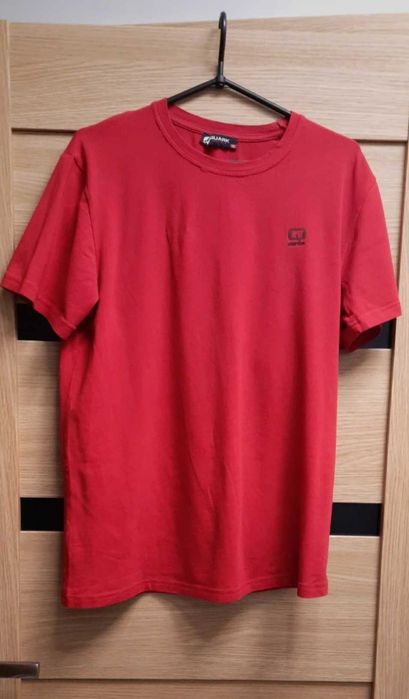 Czerwony męski T-shirt, rozmiar XL