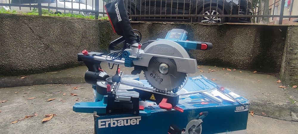 Торцовочна пила ERBAUER 1800 ватт привезли з Англії