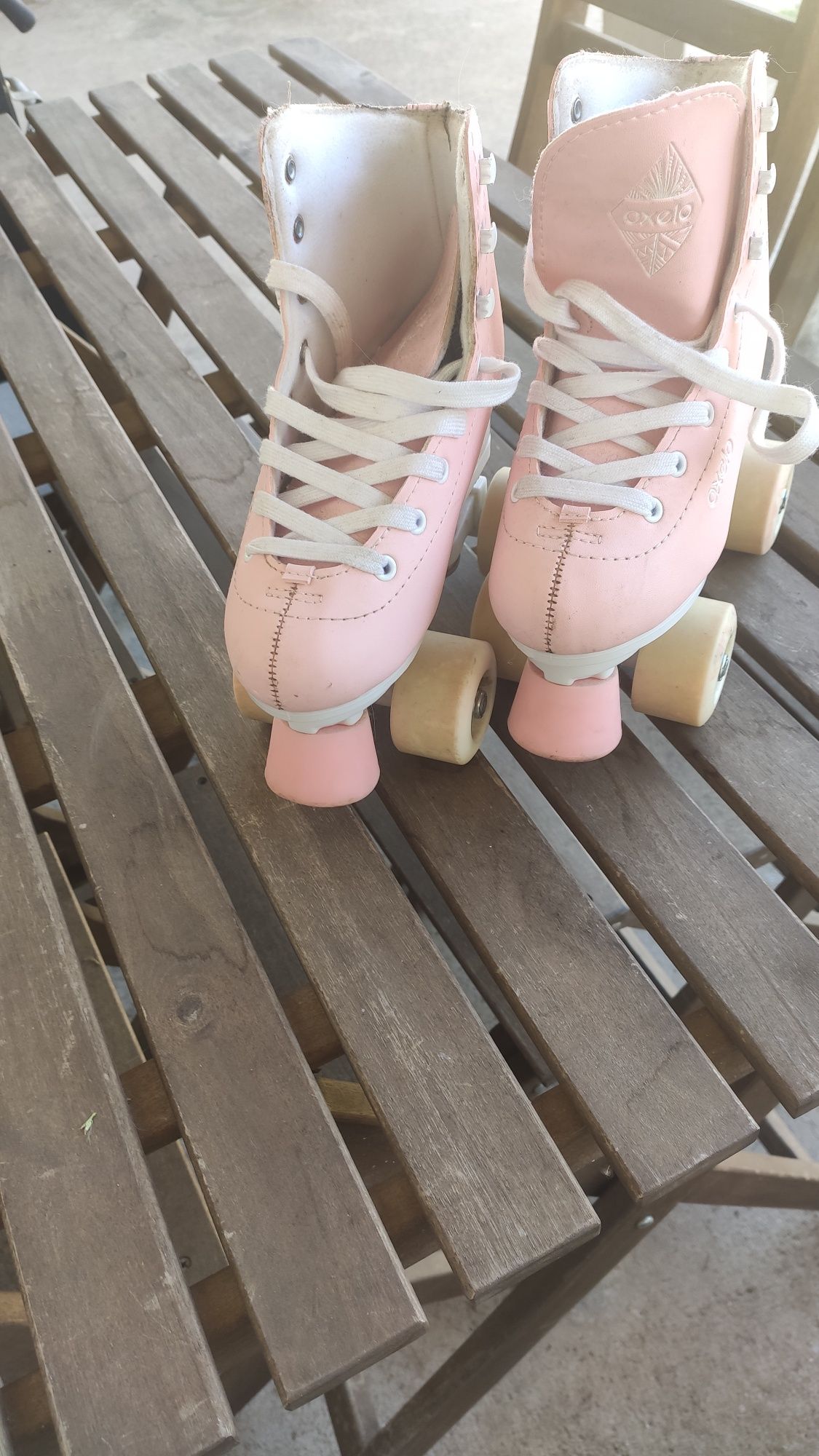 Patins rosa menina Decathlon