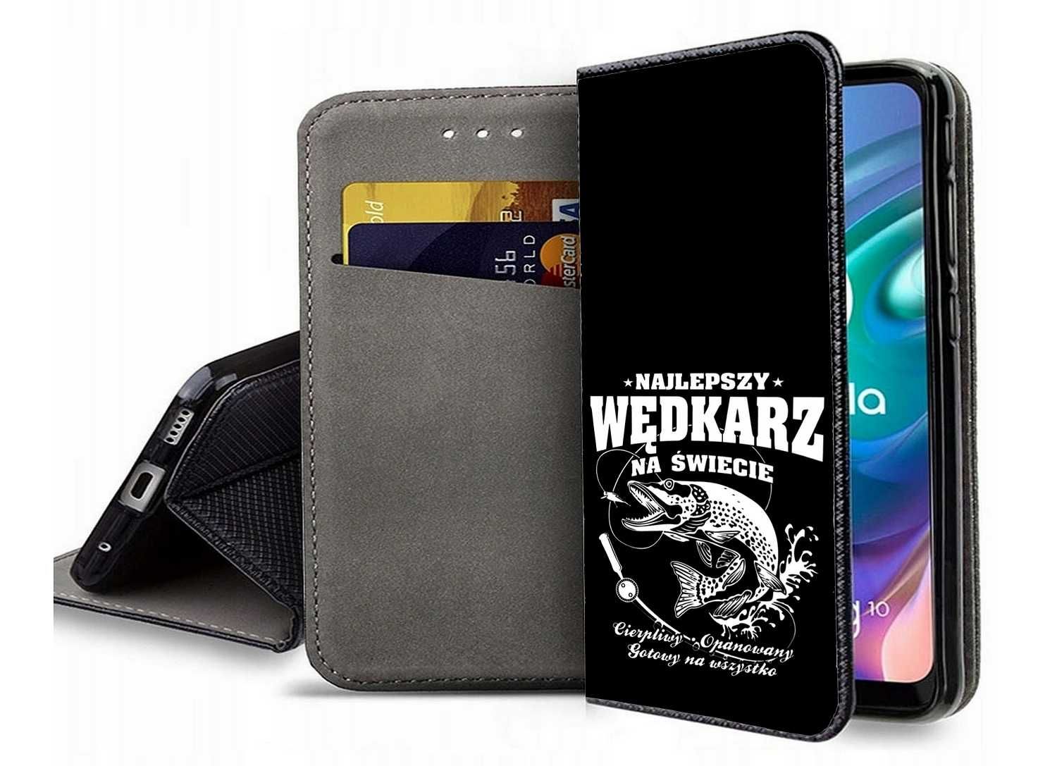 Etui zamykane szczupak iPhone Samsung Huawei OPPO VIVO Realme