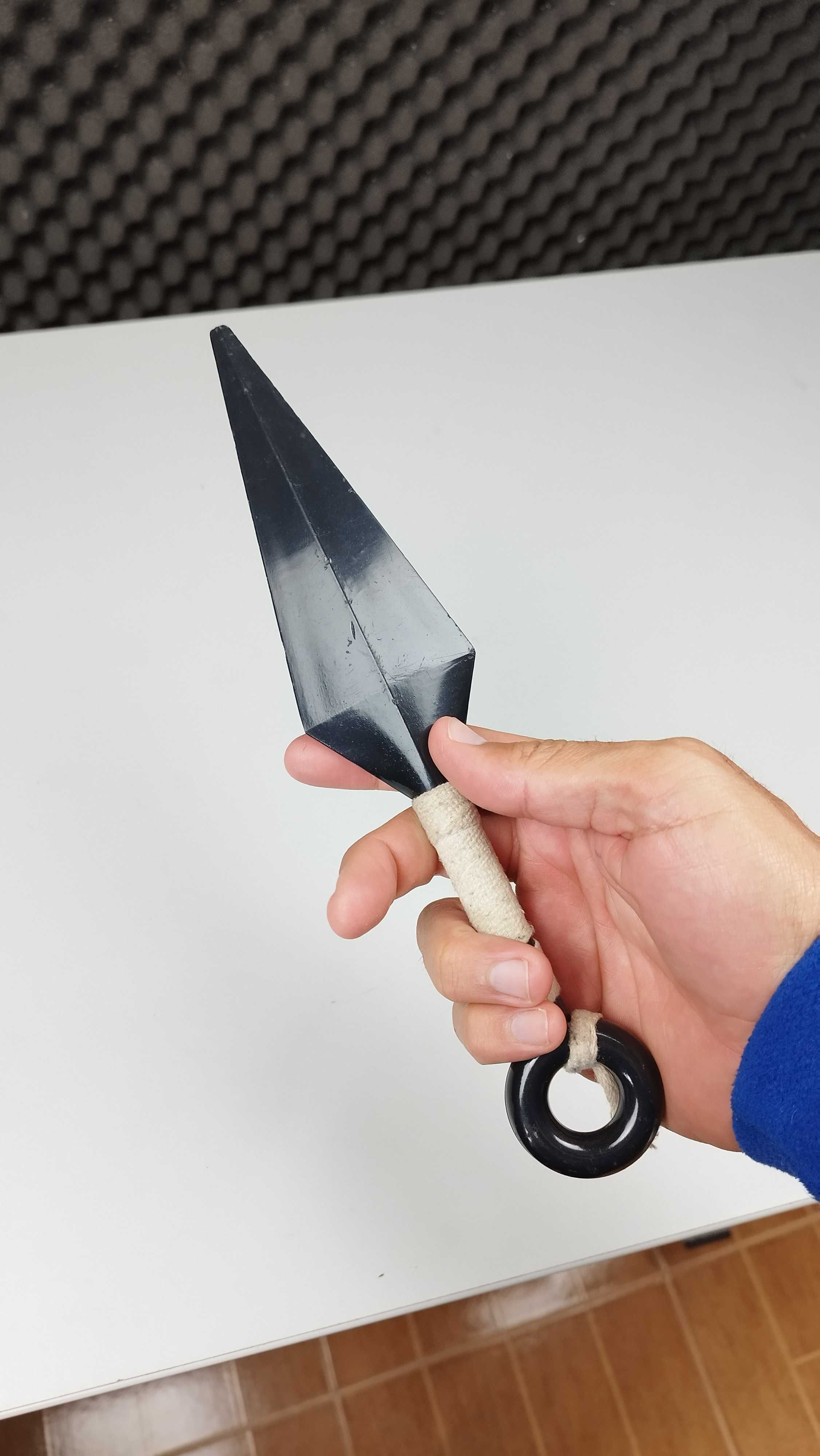 Naruto Kunai Knife Adereço plástico cosplay