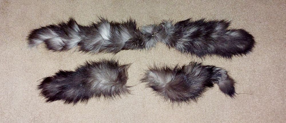 Naturalny Kołnierz z lisa