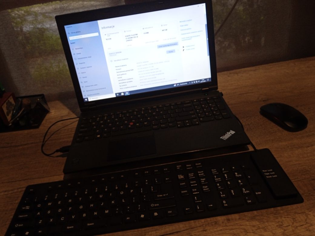 Lenovo L540 i5 16gb ram dysk SSD 512