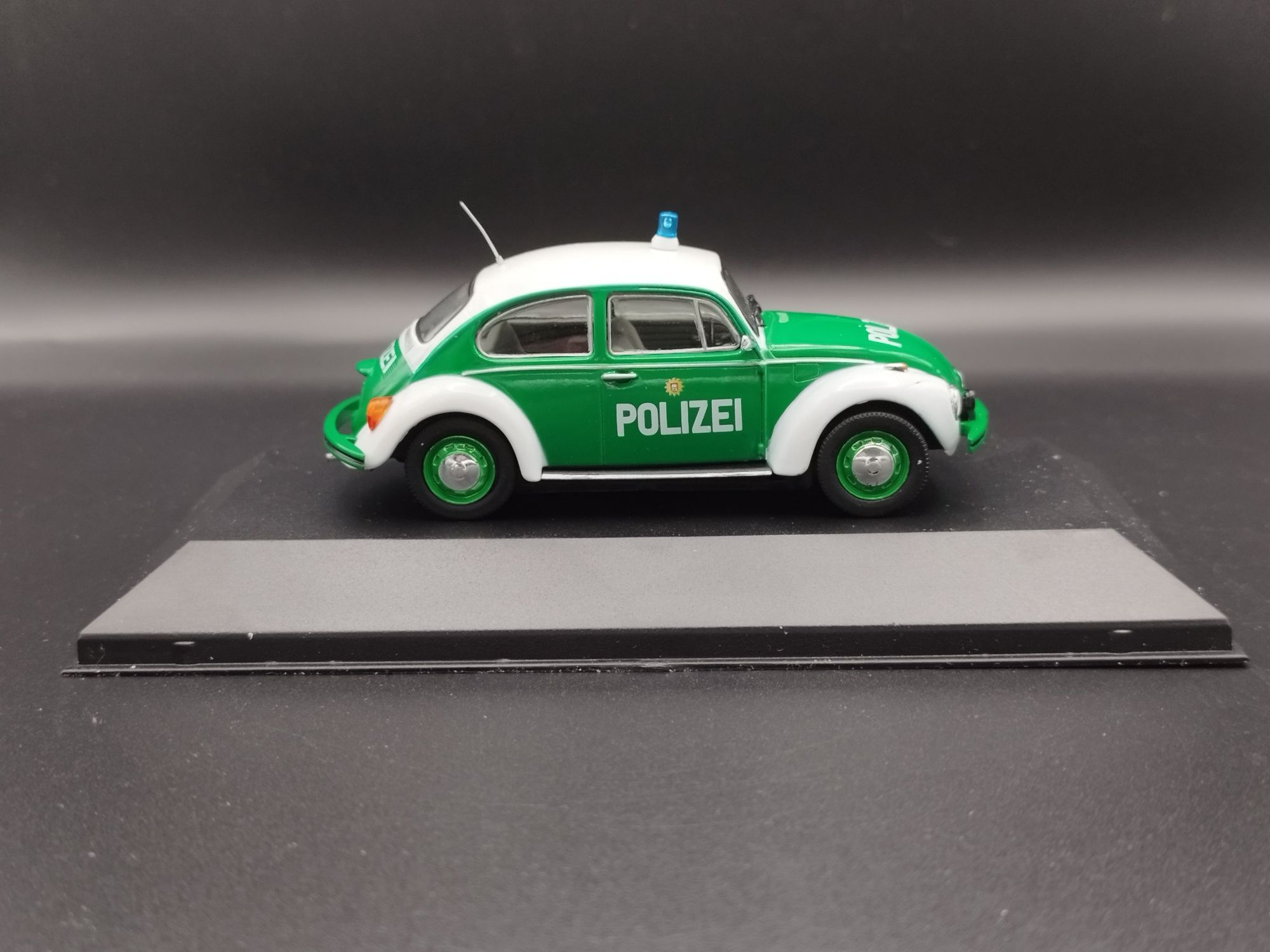 1:43 Atlas Volkswagen 1200 Garbus Polizei model nowy