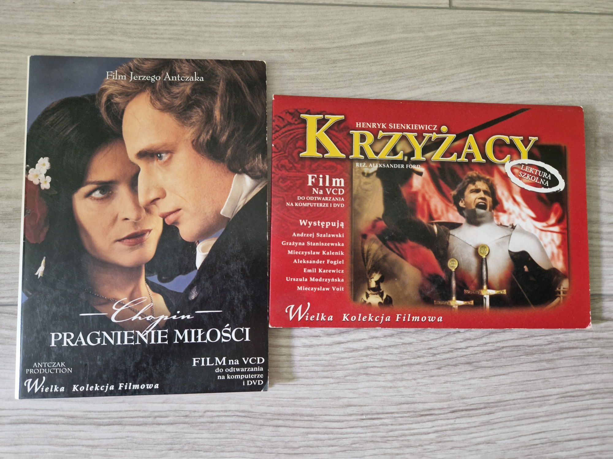 Kolekcja filmów  na DVD