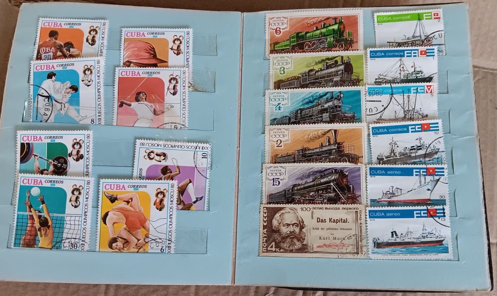 Альбом с марками