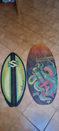 2 deski skimboardowe