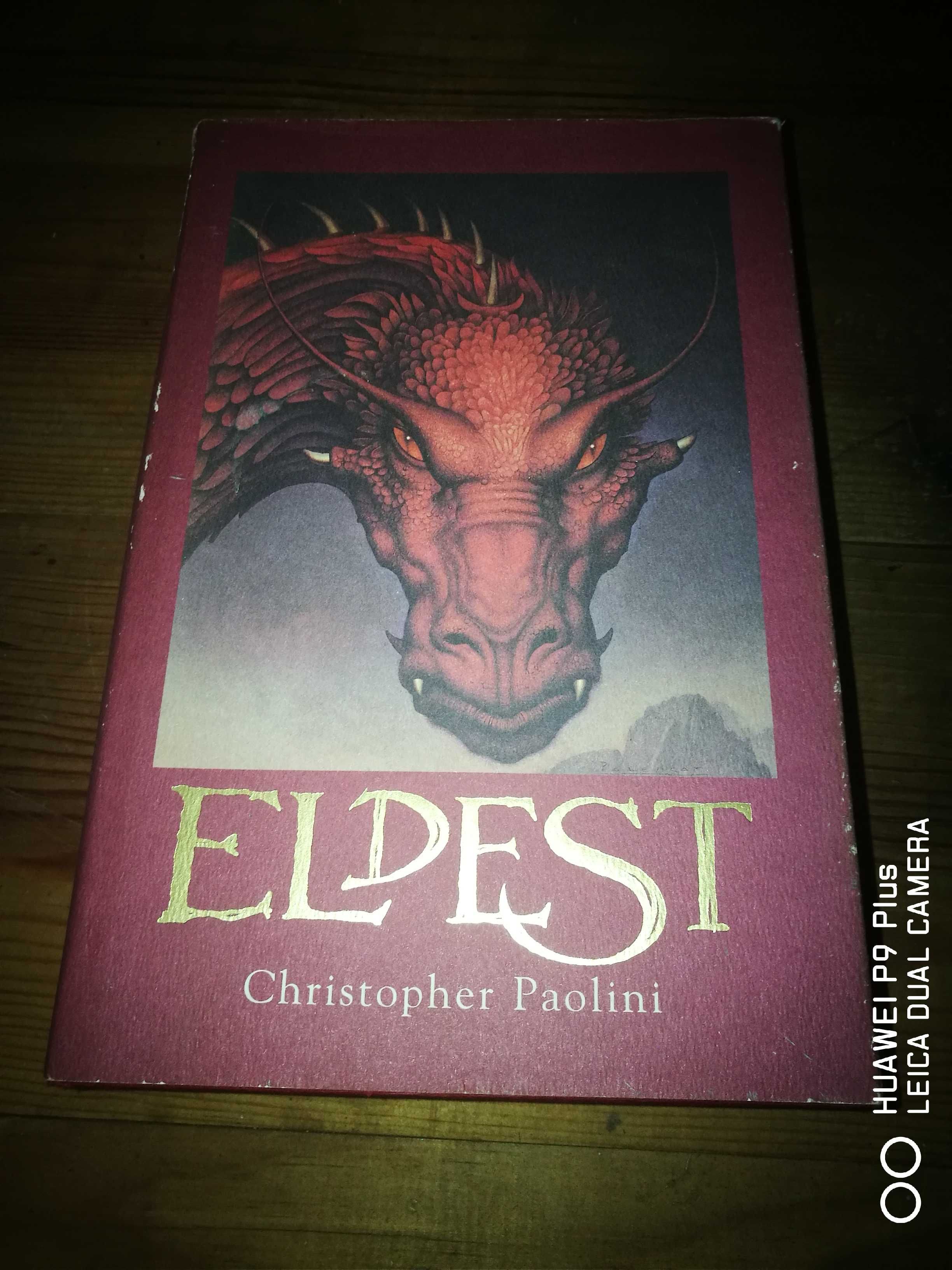 Eldest - Christopher Paolini (EDIÇÃO INGLESA - CAPA DURA)