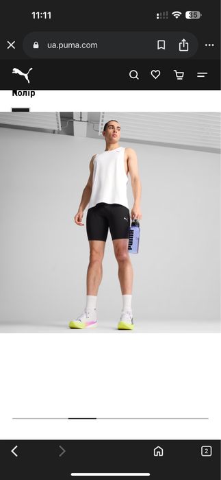 Короткі легінси  чоловічі RUN FOUNDATION