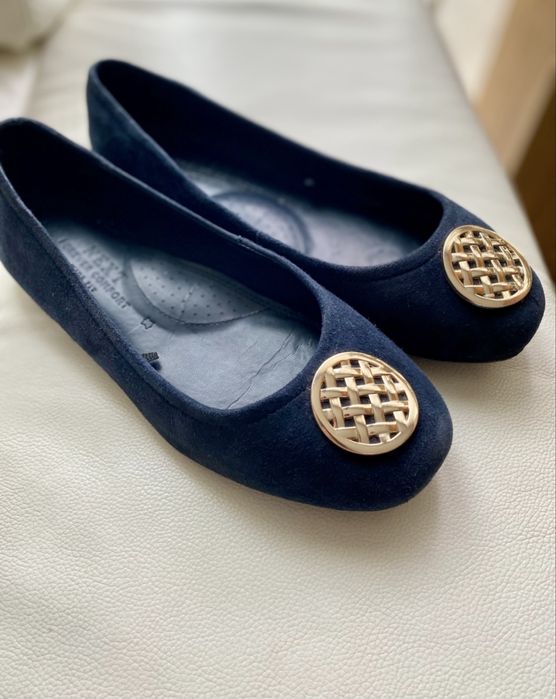 Bakeriny zamszowe Next