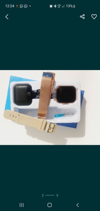 Damskie zegarek Smart watch LIGE z dwoma paskami