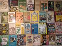 1ч Дитячі старі книги. Книжки для дітей. Детски. Казки, підручники