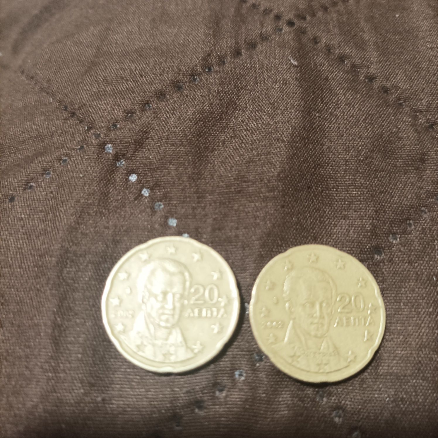 Moedas de 20centimos