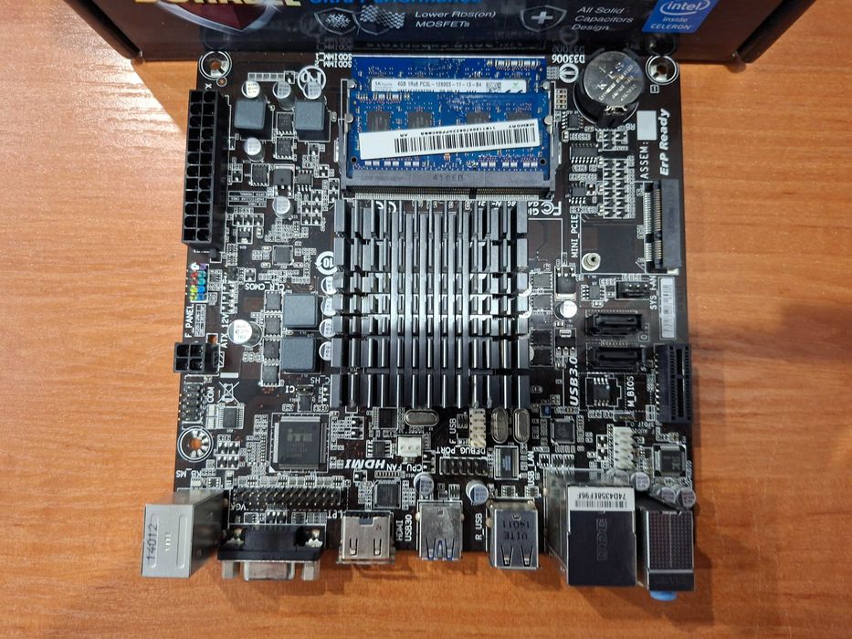 Płyta Główna Mini ITX + Procesor + Ram