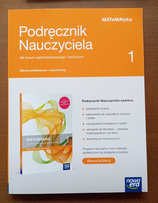 Matematyka dla liceum i technikum, Nowa Era, zakres rozszerzony