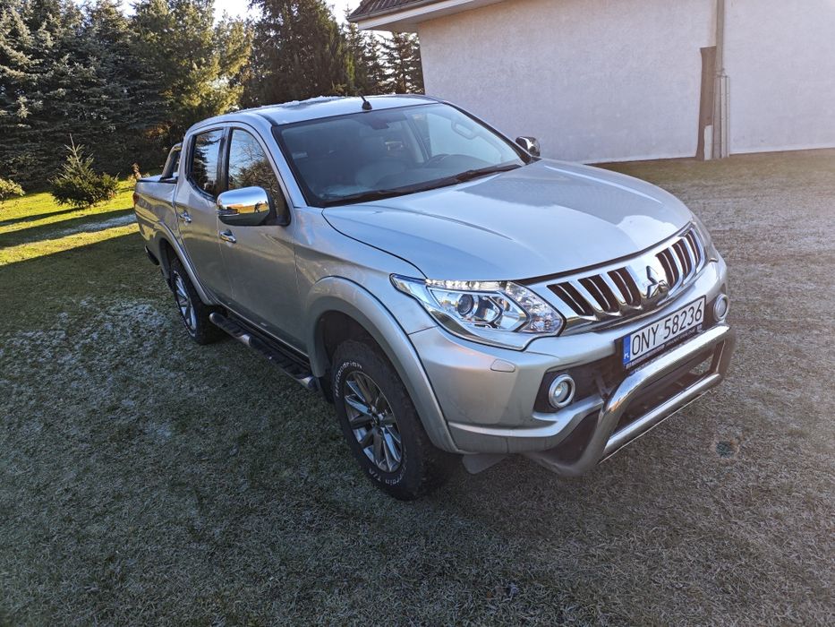 Mitsubishi L200 2.4d Zarejestrowany Skóra wentylowana, navi, orurowan