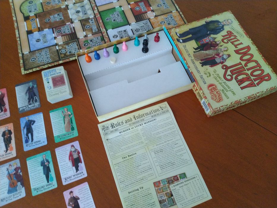 Kill Doctor Lucky - Board Game - Jogo de Tabuleiro