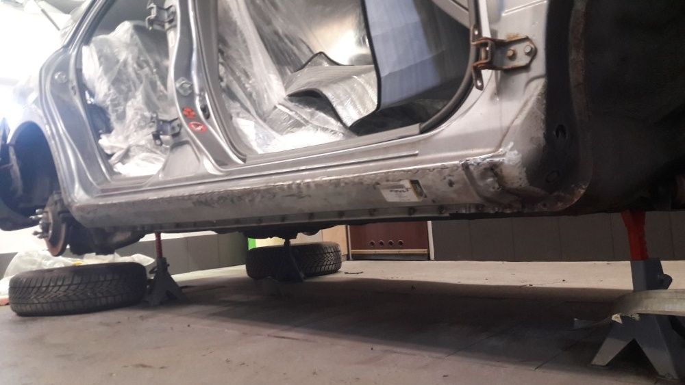 Wymiana progów konserwacje  osobowe oraz  busy