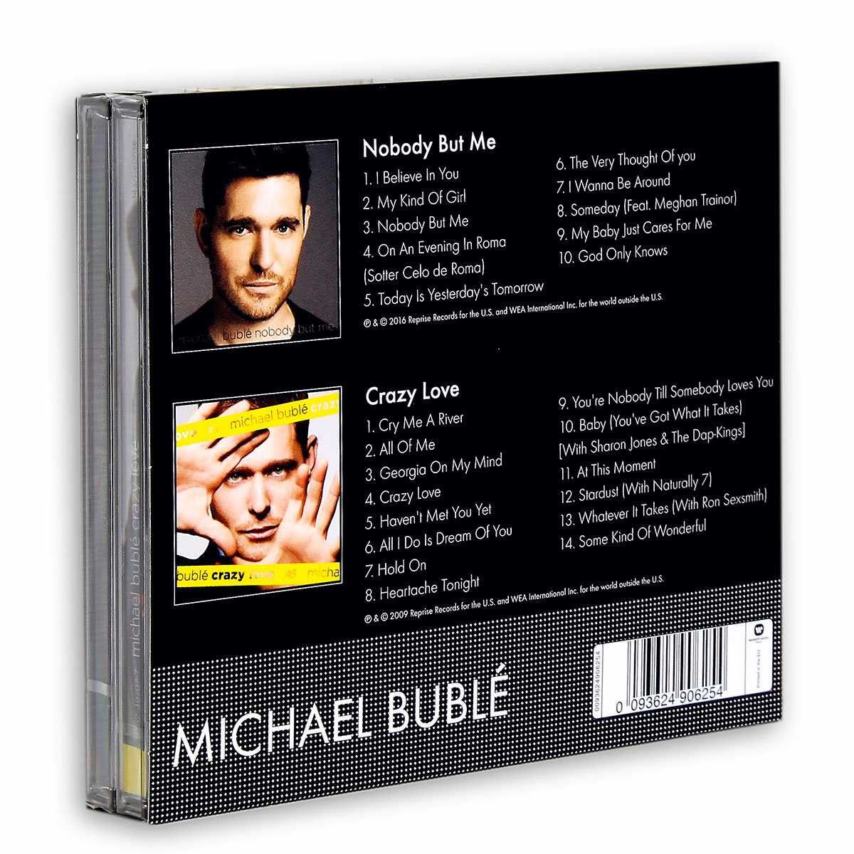 Michael Buble,2 płyty cd: Nobody But Me/Crazy Love ,nowe