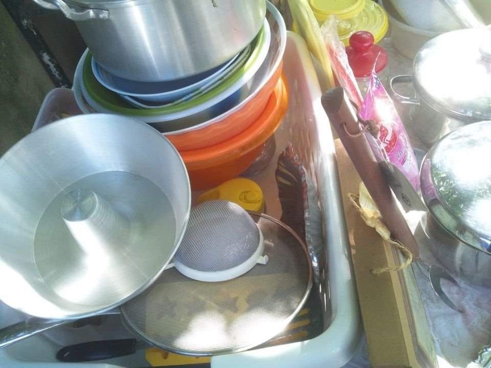 Lote de 37 utensílios de cozinha