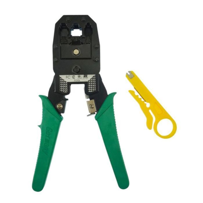 Zaciskarka Wtyków Sieciowych RJ11 RJ12 RJ45