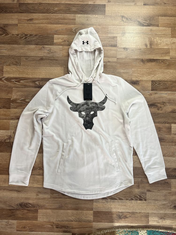 Under armour Project Rock original батнік кофта худі мастіка