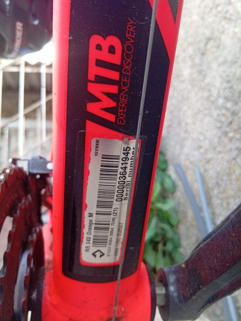 Bicicleta rr 340 orange M