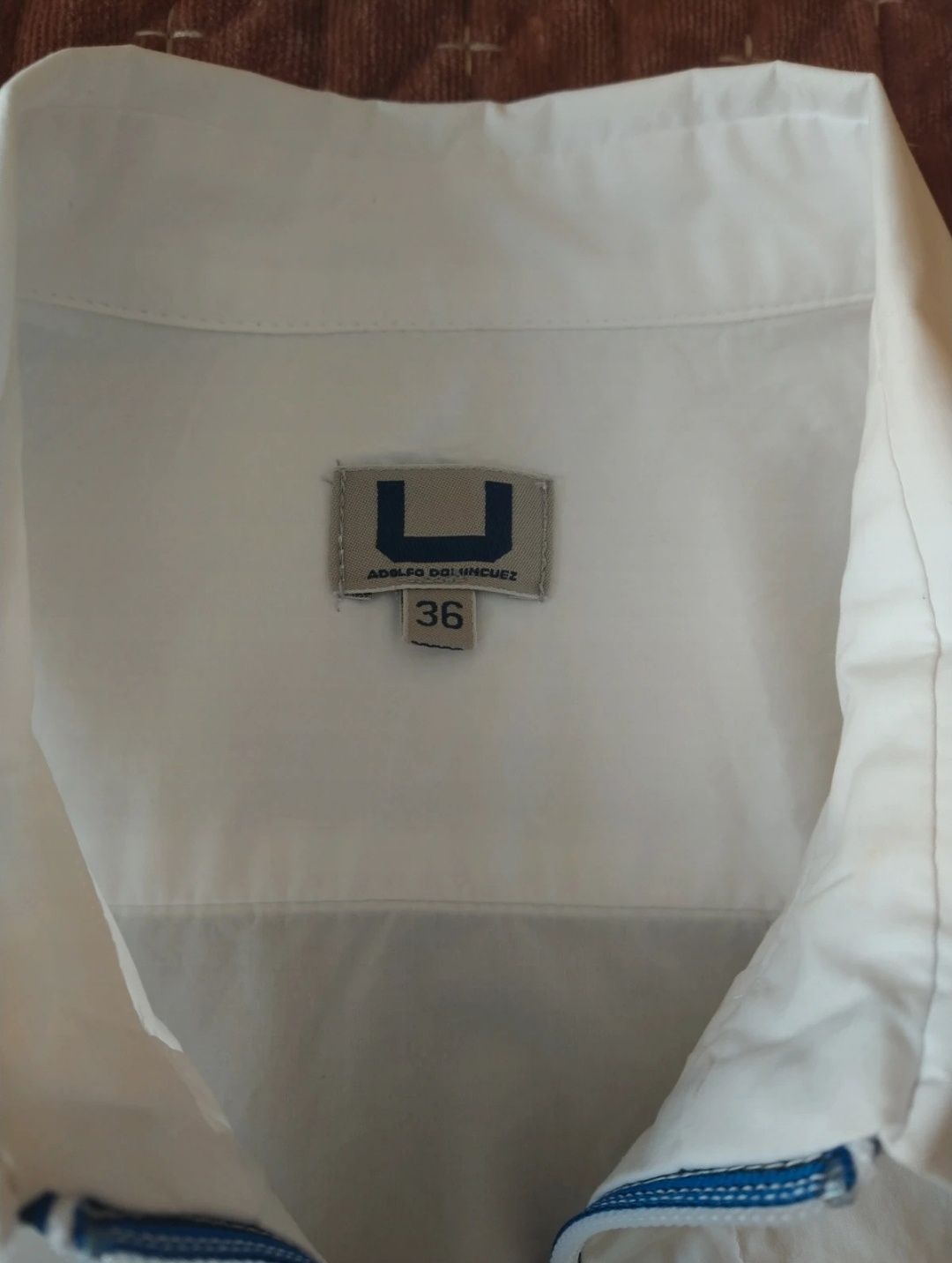 Blusa branca Adolfo Dominguez