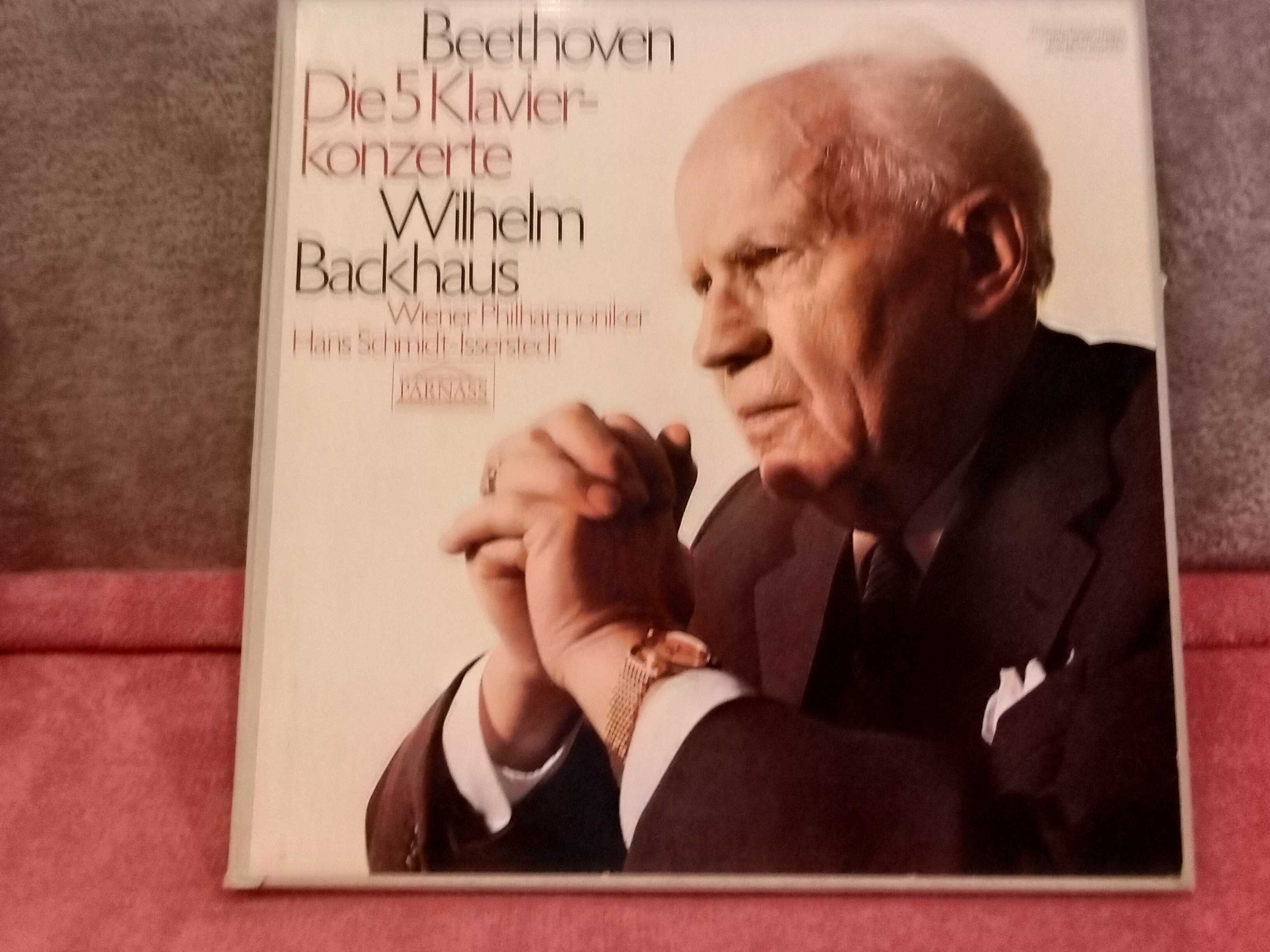 Wilhelm Backhaus Beethoven  Die 5 Klavierkonzerte -komplet